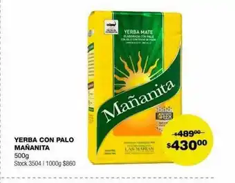 Atomo Conviene Yerba con palo mañanita oferta