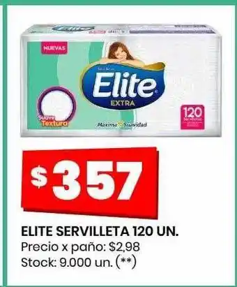 Changomas Elite servilleta 120 oferta