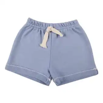 Coto Short bebe liso azul talle 9 meses oferta