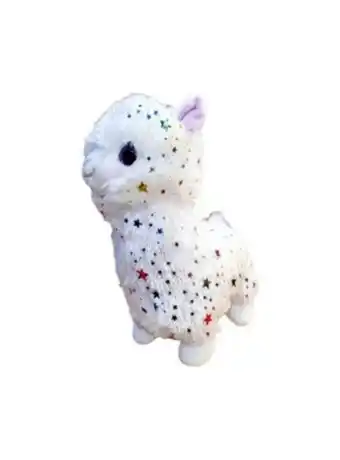 El Mundo del Juguete Peluche llama con estrellas aplicadas 28cm blanco oferta