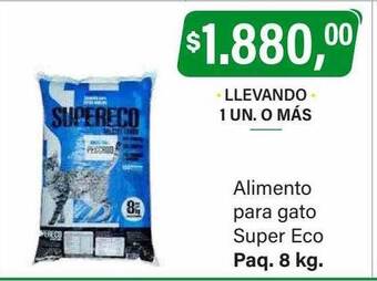 Supermercados Damesco Alimento para gato super eco oferta