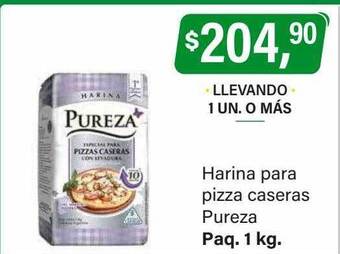 Supermercados Damesco Harina para pizza caseras pureza oferta