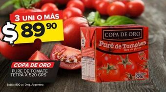 Carrefour Maxi Puré de tomate copa de oro 520g oferta