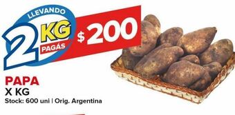 Carrefour Maxi Papa x kg oferta