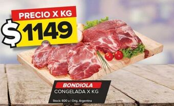Carrefour Maxi Bondiola congelada x kg oferta