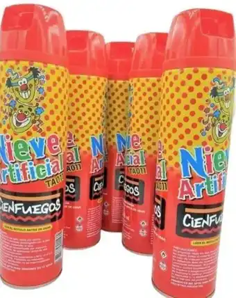 Cienfuegos Pack nieve artificial espuma x12 oferta