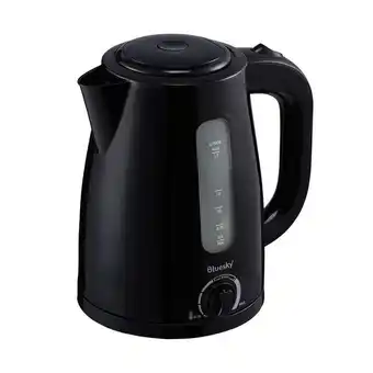 Carrefour Jarra eléctrica bluesky 1.7 lts. bwk2200ma-20l negra oferta