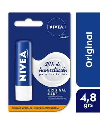 Punto de Salud Nivea - lip original care 4,8 gr oferta