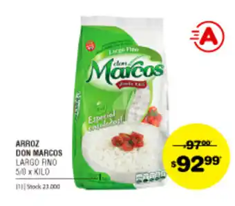 Atomo Conviene Arroz Don Marcos 5/0 x kilo oferta