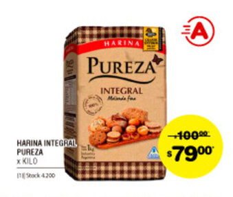 Atomo Conviene Pureza Harina Integral x kilo oferta