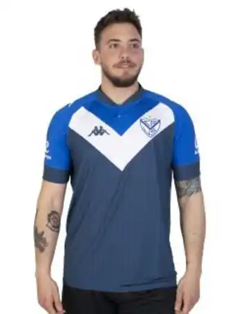 Open Sports Camiseta kappa velez sarfield kombat away player 2021 oferta