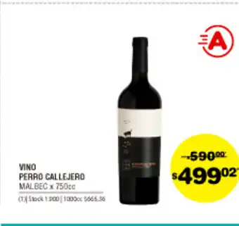 Atomo Conviene Vino Perro Callejero 750cc oferta