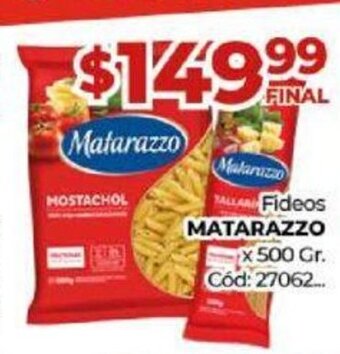 Diarco Fideos Matarazzo x 500 gr oferta