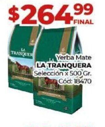 Diarco Yerba Mate La Tranquera oferta