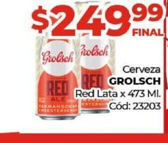 Diarco Cerveza Grolsch oferta