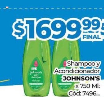 Diarco Shampoo y Acondicionador Johnson's oferta