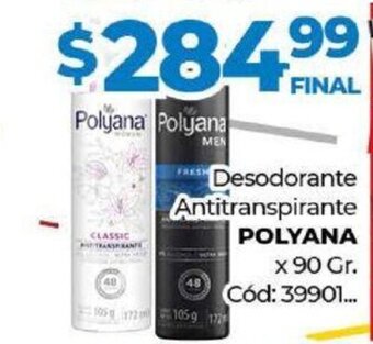 Diarco Desodorante Antitranspirante Polyana oferta
