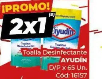Diarco Toalla Desinfectante Ayudín oferta