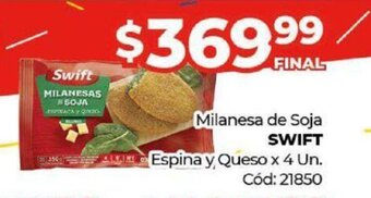 Diarco Milanesa De Soja Swift oferta