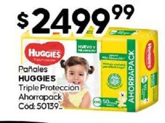 Diarco Pañales Huggies oferta