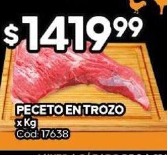 Diarco Peceto En Trozo x kg. oferta