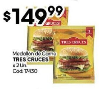 Diarco Medallón de Carne Tres Cruces oferta