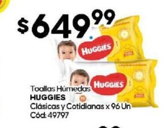 Diarco Toallas Húmedas Huggies oferta