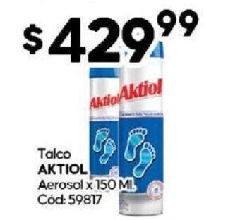 Diarco Talco Aktiol Aerosol x 150 ml. oferta