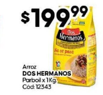 Diarco Arroz Dos Hermanos Parboil x 1 kg, oferta