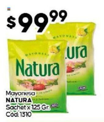 Diarco Mayonesa Natura Sachet x 125 gr. oferta