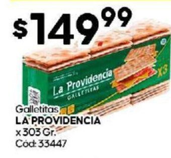 Diarco Galletitas La Providencia x 303 gr. oferta