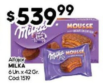 Diarco Alfajor Milka oferta