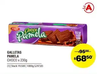 Atomo Conviene Pamela Galletas Choco x 230g oferta