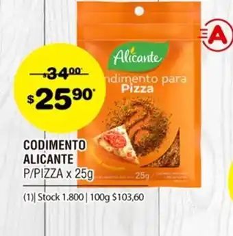 Atomo Conviene Alicante Codimento x 25g oferta
