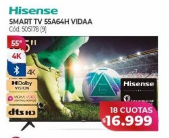 Naldo Lombardi Smart tv hisense oferta