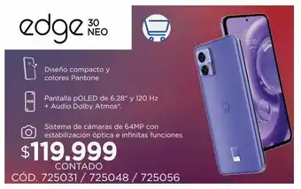 Coppel Edge 30 neo oferta