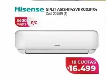 Naldo Lombardi Aire acondicionado hisense oferta