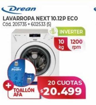 Naldo Lombardi Lavarropas drean oferta