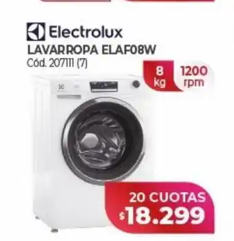 Naldo Lombardi Lavarropas electrolux oferta