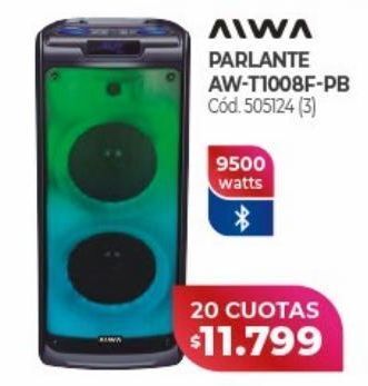 Naldo Lombardi Aiwa parlante oferta