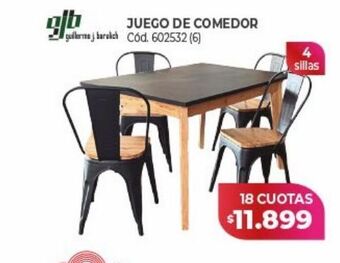 Naldo Lombardi Juego de comedor oferta