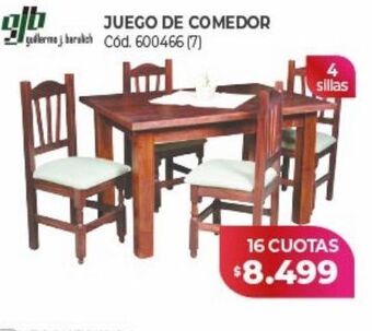 Naldo Lombardi Juego de comedor oferta