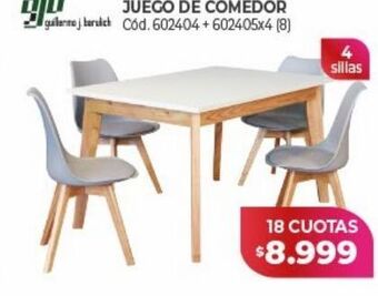 Naldo Lombardi Juego de comedor oferta