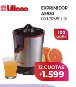 Naldo Lombardi Exprimidor liliana oferta