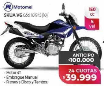 Naldo Lombardi Motos motomel oferta