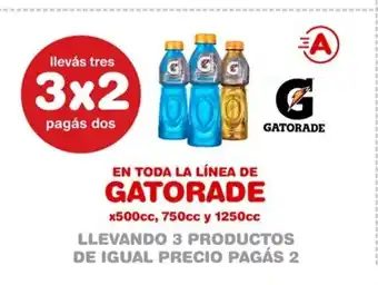 Gatorade En Toda La Línea de 500cc, 759cc y 1250cc