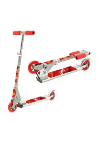 El Mundo del Juguete Monopatin infantil de aluminio plegable cars 2 ruedas rusteze oferta