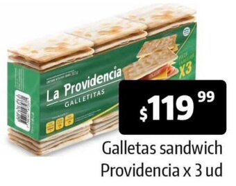 Autoservicio Capo Galletas Sandwich Providencia 3ud oferta