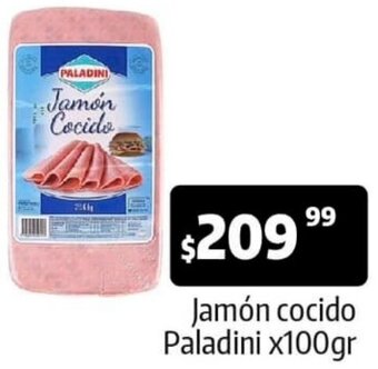 Autoservicio Capo Jamón Cocido Paladini 100g oferta