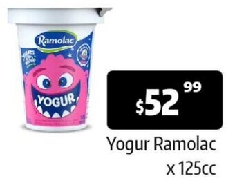 Autoservicio Capo Yogur Ramolac 125cc oferta